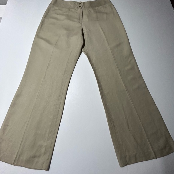 East 5th women’s‎ size 10 wide leg linen pants, high waisted - Picture 2 of 10